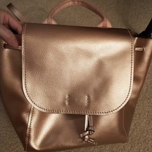 Coach backpack rosegold